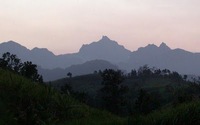 Panorama alam indah kelud
